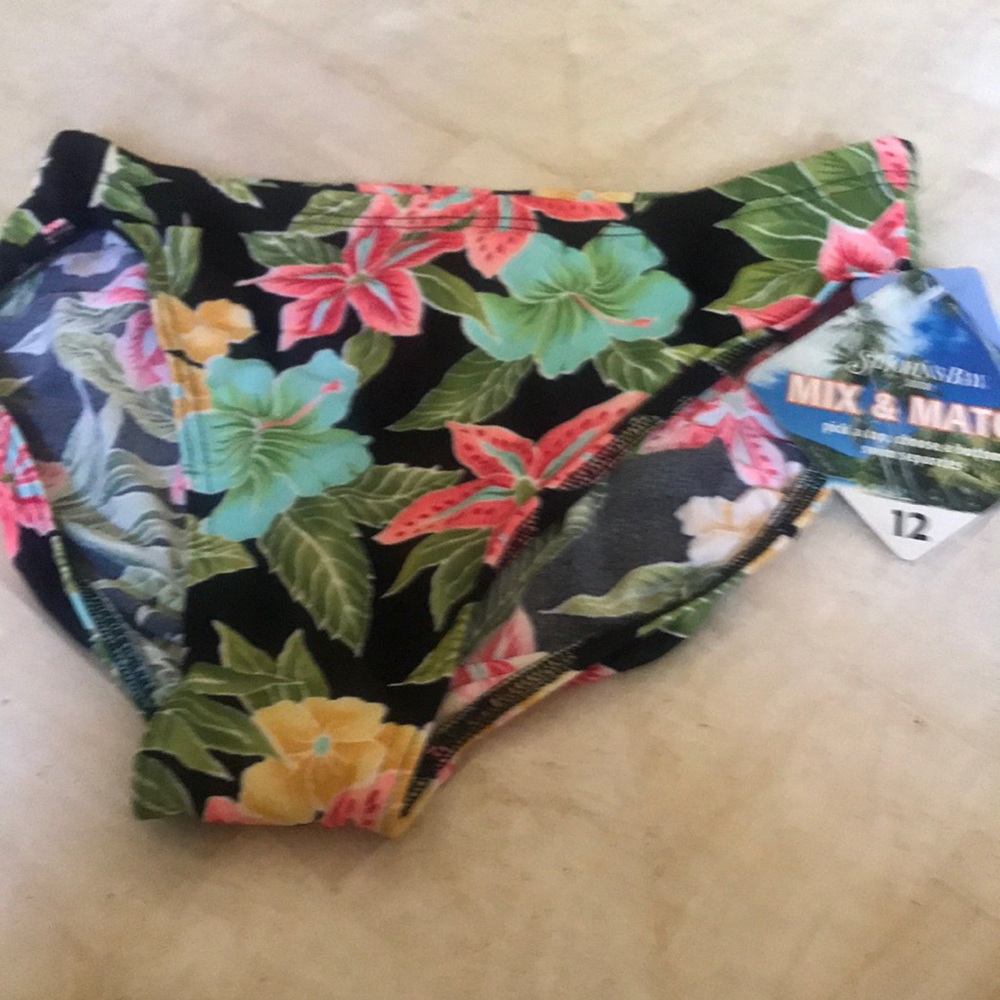 ST JOHN’S BAY BOTTOM SWIM SEPARATE SIZE 12 MAILLOT